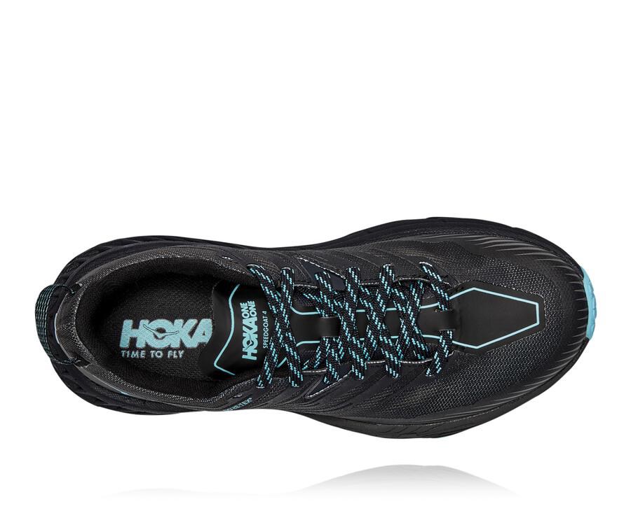 Hoka One One Speedgoat 4 Gore-Tex Trailskor Dam - Svarta - EMQCT-7054